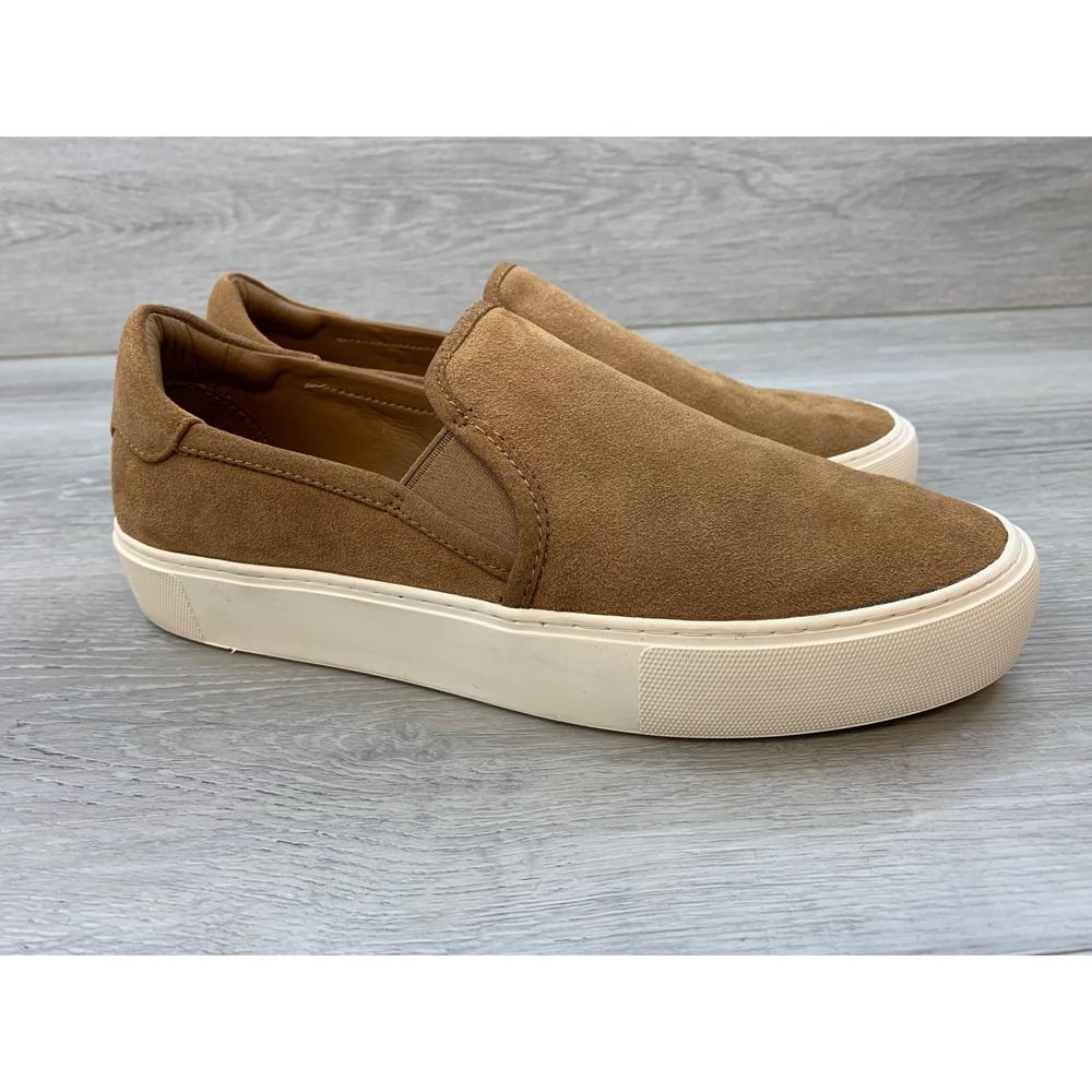 UGG Jass Women's Slip On Suede Platform Sneakers Brown 8.5 Comfort Shoes